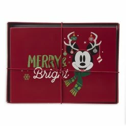 Promo ???? Wholesale ???? Disney Holiday Greeting Card Set - Nordic Winter - Mickey And Friends ❤️ ????