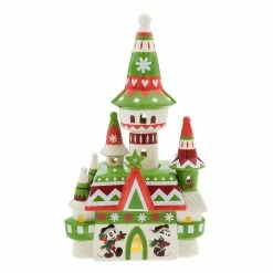 Cheap ✔️ Outlet ???? Disney Holiday Figurine - Fantasyland Castle - Nordic Winter Light-Up ???? ❤️