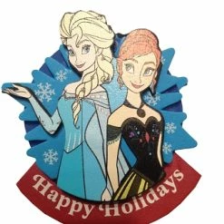 Deals ???? Coupon ???? Disney Antenna Topper - Happy Holidays - Elsa And Anna ⭐ ????