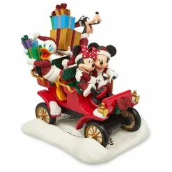 Discount ✨ Wholesale ???? Disney ???? ???? Christmas Figure - Santa Mickey And Friends Car ⭐ ????