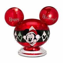 Wholesale ???? Best Sale ???? Disney ???? ???? Christmas Ornament - Mickey Mouse Holiday Light-Up ???? ????