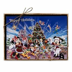 Best deal 😀 Discount 🤩 Disney Holiday Card Set - Santa Mickey Mouse And Friends 🎁 ❤️