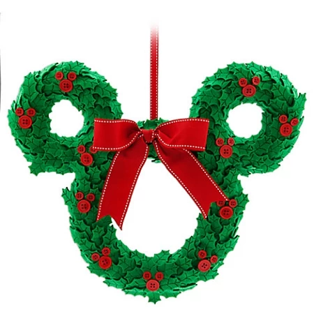Cheapest ???? Best Pirce ???? Disney ???? ???? Christmas Door Hanger - Mickey Mouse Wreath With Bow ???? ???? 3 Cheapest ???? Best Pirce ???? Disney ???? ???? Christmas Door Hanger - Mickey Mouse Wreath With Bow ???? ????