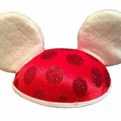 New ⌛ Deals ???? Disney Hat - ❄ ❄ Christmas Ears Hat - Minnie Mouse With Plush Ears ⭐ ????