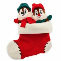Wholesale ???? New ???? Disney Holiday Plush - Chip N Dale In Stocking ???? ????