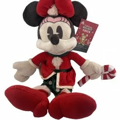 Cheapest ???? Flash Sale ???? Disney Holiday Plush - 2022 Santa Minnie Mouse - 15" ✔️ ????