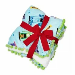 Promo ???? Budget ???? Disney Throw Blanket - Monsters, Inc. Holiday ???? ????