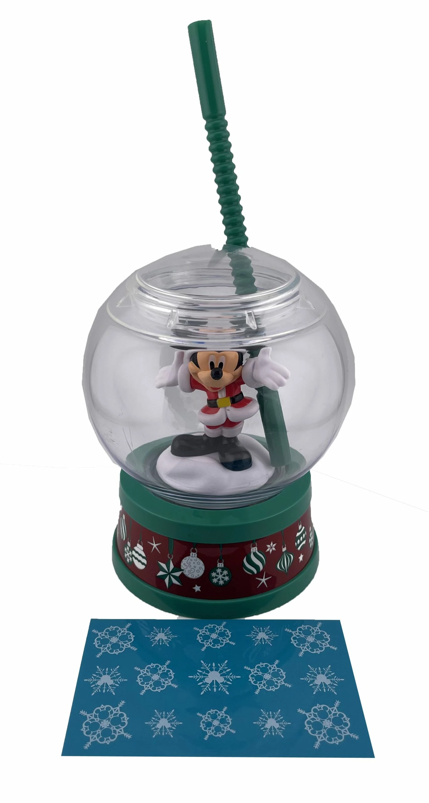 Promo ⭐ Outlet ???? Disney Sipper - Holiday Mickey Mouse Snowglobe ???? ✔️ 3 Promo ⭐ Outlet ???? Disney Sipper - Holiday Mickey Mouse Snowglobe ???? ✔️