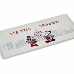 Buy ???? Best deal ✨ Disney Holiday Platter - Mickey And Minnie Mouse - Rectangular ???? ????