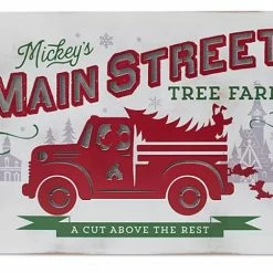 Discount ???? Flash Sale ???? Disney Holiday Sign - Mickey Main Street Tree Farm - Light Up ???? ????