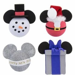 Cheapest ???? New ⌛ Disney Antenna Topper Set - Mickey Holiday Pack - Set Of 4 ???? ????
