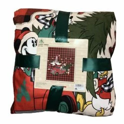 Best Pirce ???? Cheap ???? Disney Throw Blanket - Holiday Mickey & Friends - Farmhouse - Fleece ???? ????