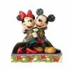 Cheap ⌛ Wholesale ???? Disney Jim Shore Figure - Mickey And Minnie With Quilt ???? ???? -Disney Christmas Shop sc10291