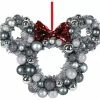 Best Pirce ???? Cheapest ???? Disney Wreath - Holiday Mickey Mouse Icon - Silver ???? ???? 1 Best Pirce ???? Cheapest ???? Disney Wreath - Holiday Mickey Mouse Icon - Silver ???? ???? -Disney Christmas Shop sc132481