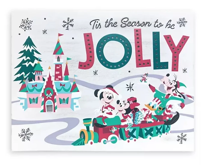 Best deal ✨ Promo ???? Disney Light Up Sign - Holiday Mickey And Friends - Jolly ???? ⭐ 3 Best deal ✨ Promo ???? Disney Light Up Sign - Holiday Mickey And Friends - Jolly ???? ⭐