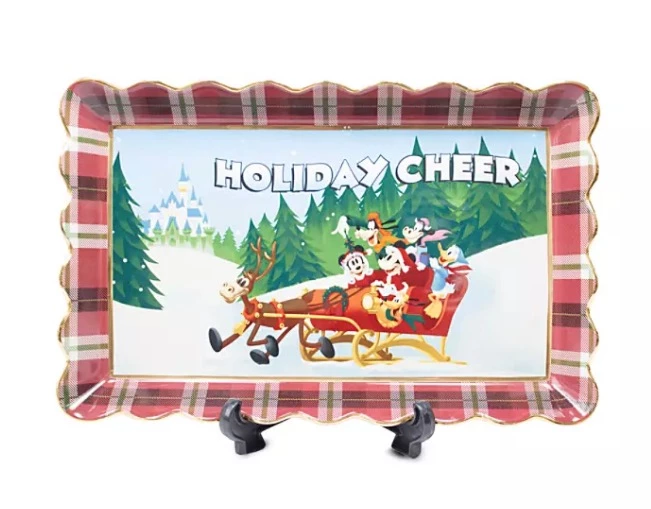 Promo ???? Hot Sale ✨ Disney Serving Tray - Holiday Mickey Mouse And Friends ???? ❤️ 3 Promo ???? Hot Sale ✨ Disney Serving Tray - Holiday Mickey Mouse And Friends ???? ❤️