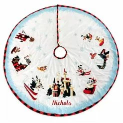 Wholesale ???? Promo ⭐ Disney ❄ ???? Christmas Tree ???? ???? Skirt - Walt's Holiday Lodge - Mickey & Friends ???? ????