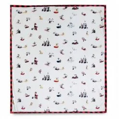 Buy ???? Buy ???? Disney Holiday Throw Blanket - Walt's Holiday Lodge - Mickey & Friends ???? ????