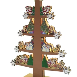 Top 10 ???? Best deal ???? Disney Light Up Tree - Holiday Santa Mickey & Friends - Wooden ???? ????