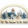 Cheap ✔️ Best Pirce ???? Disney Light-Up Figurine - Holiday Mickey & Friends - Wood ???? ???? -Disney Christmas Shop scp1521093