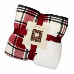 Wholesale 💯 Discount 🛒 Disney Holiday Throw - Mickey Mouse Icon - Plaid ⌛ ❤️